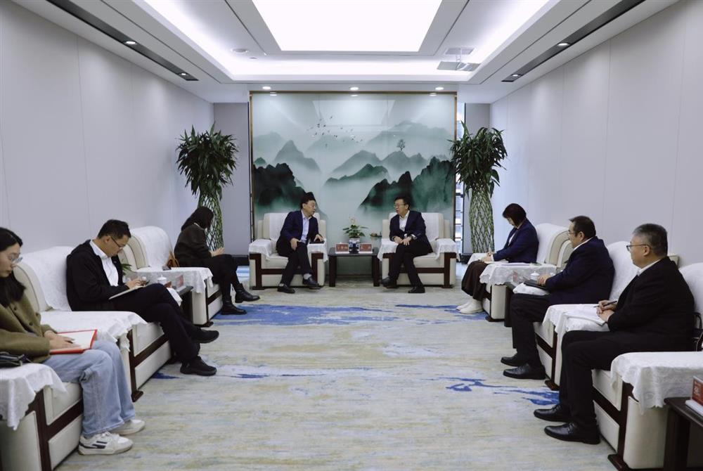 政企聯(lián)動，共謀發(fā)展新路徑！ 濟(jì)南市商務(wù)局一行到產(chǎn)發(fā)集團(tuán)座談交流